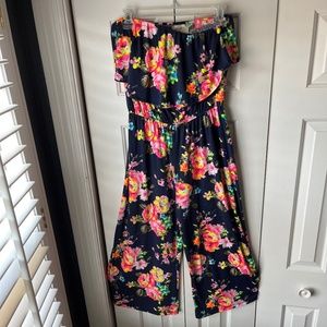Fluorescent Floral Jumper